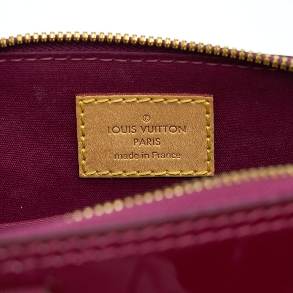AAA Replica Louis Vuitton LV ALMA BB PATENT PURPLE GHW