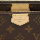 AAA Replica Louis Vuitton LV MULTI POCHETTE ACCESSORIES MONOGRAM CANVAS ROSE CLAIR GHW