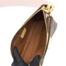 AAA Replica Louis Vuitton LV MULTI POCHETTE ACCESSORIES MONOGRAM CANVAS ROSE CLAIR GHW