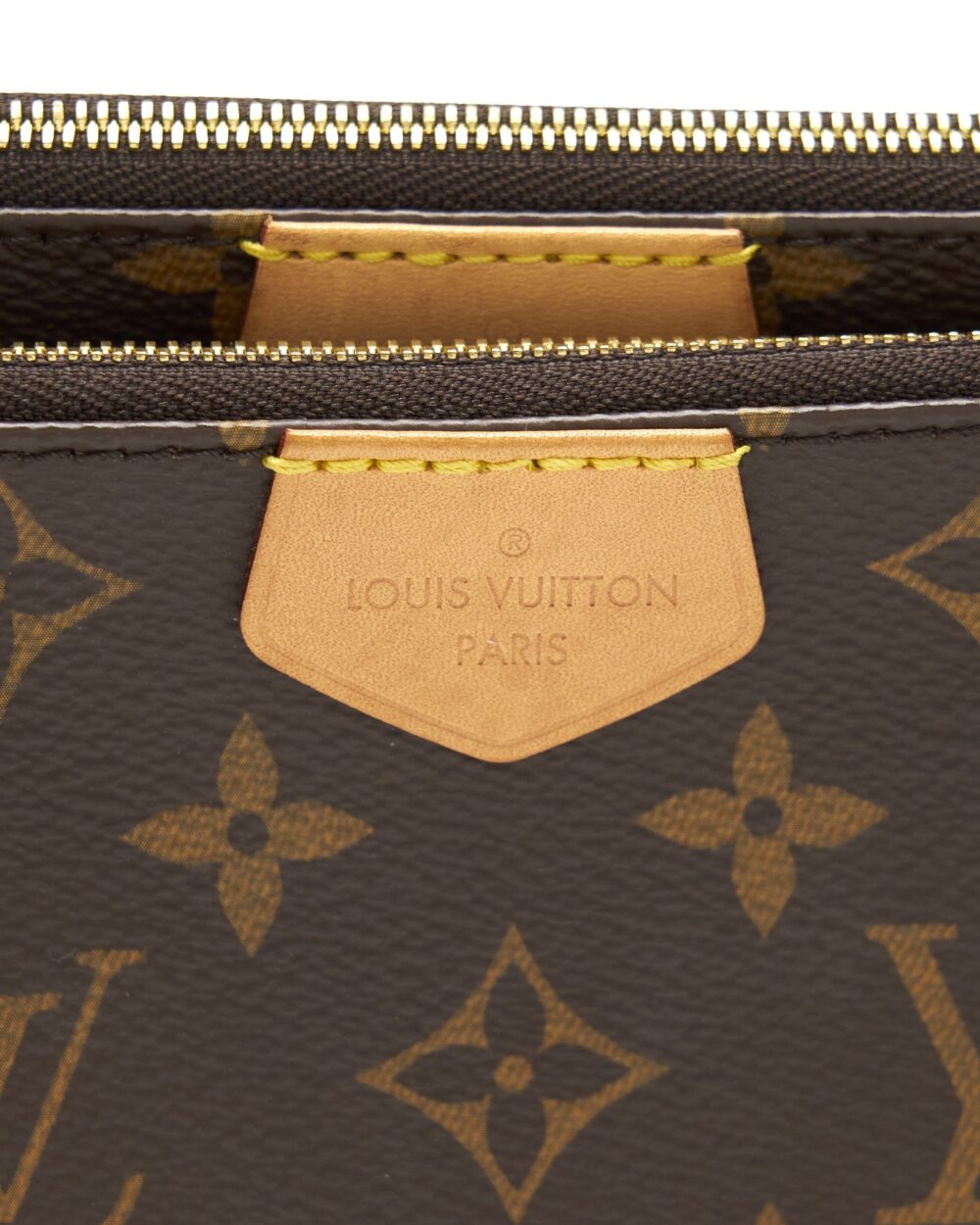 AAA Replica Louis Vuitton LV MULTI POCHETTE ACCESSORIES ROSE CLAIR MONOGRAM CANVAS GHW
