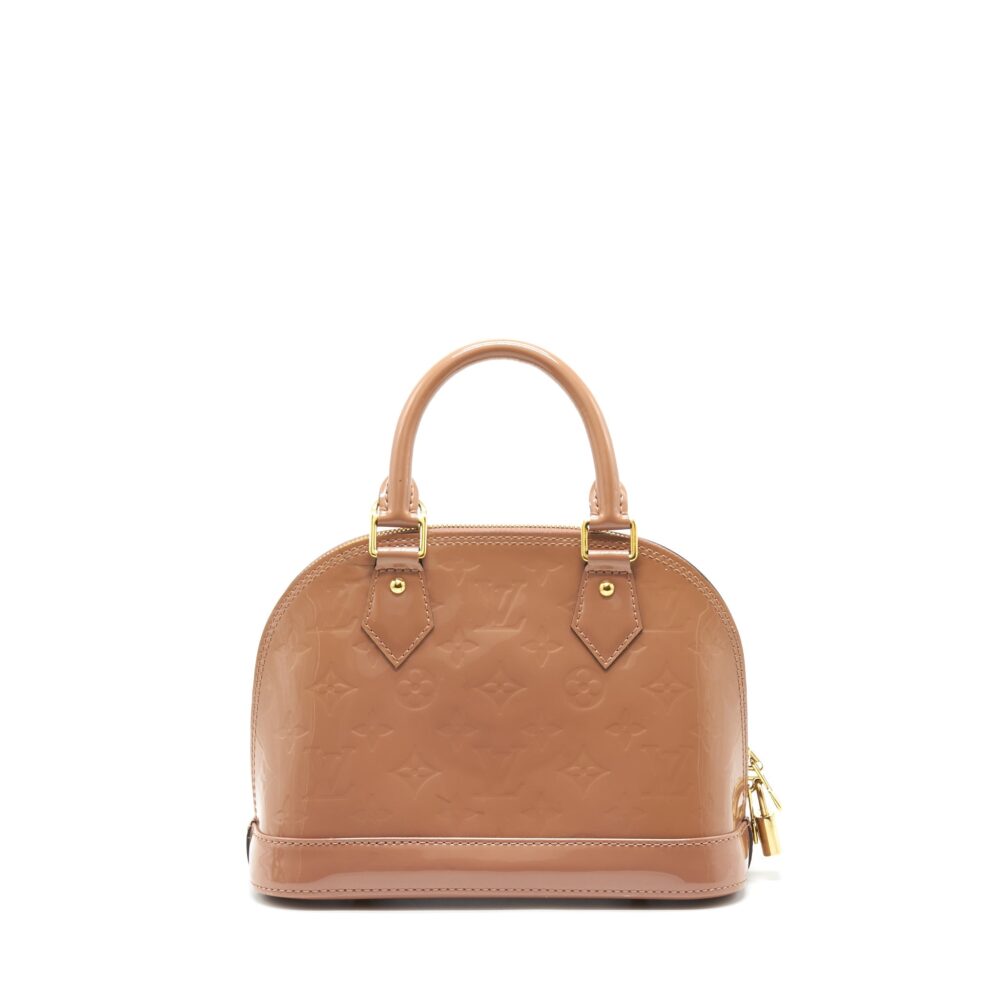 AAA Replica Louis Vuitton LV ALMA BB PATENT PINK GHW