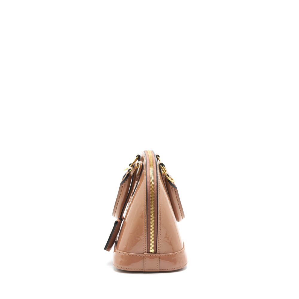 AAA Replica Louis Vuitton LV ALMA BB PATENT PINK GHW