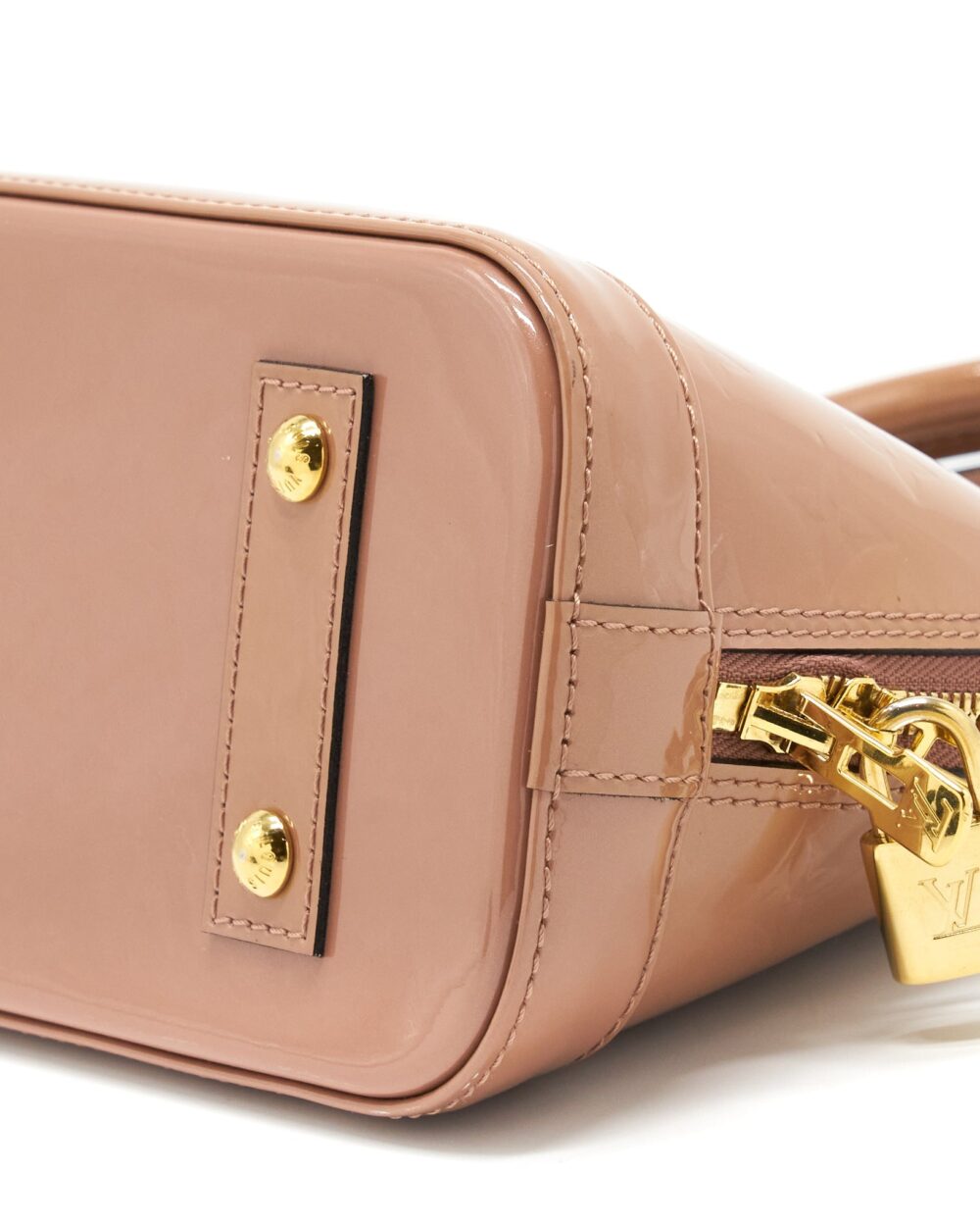 AAA Replica Louis Vuitton LV ALMA BB PATENT PINK GHW