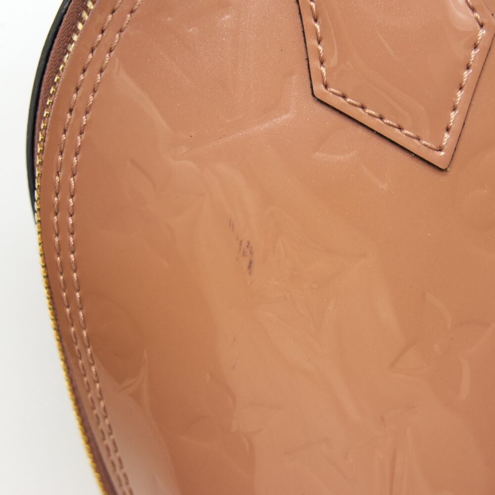AAA Replica Louis Vuitton LV ALMA BB PATENT PINK GHW