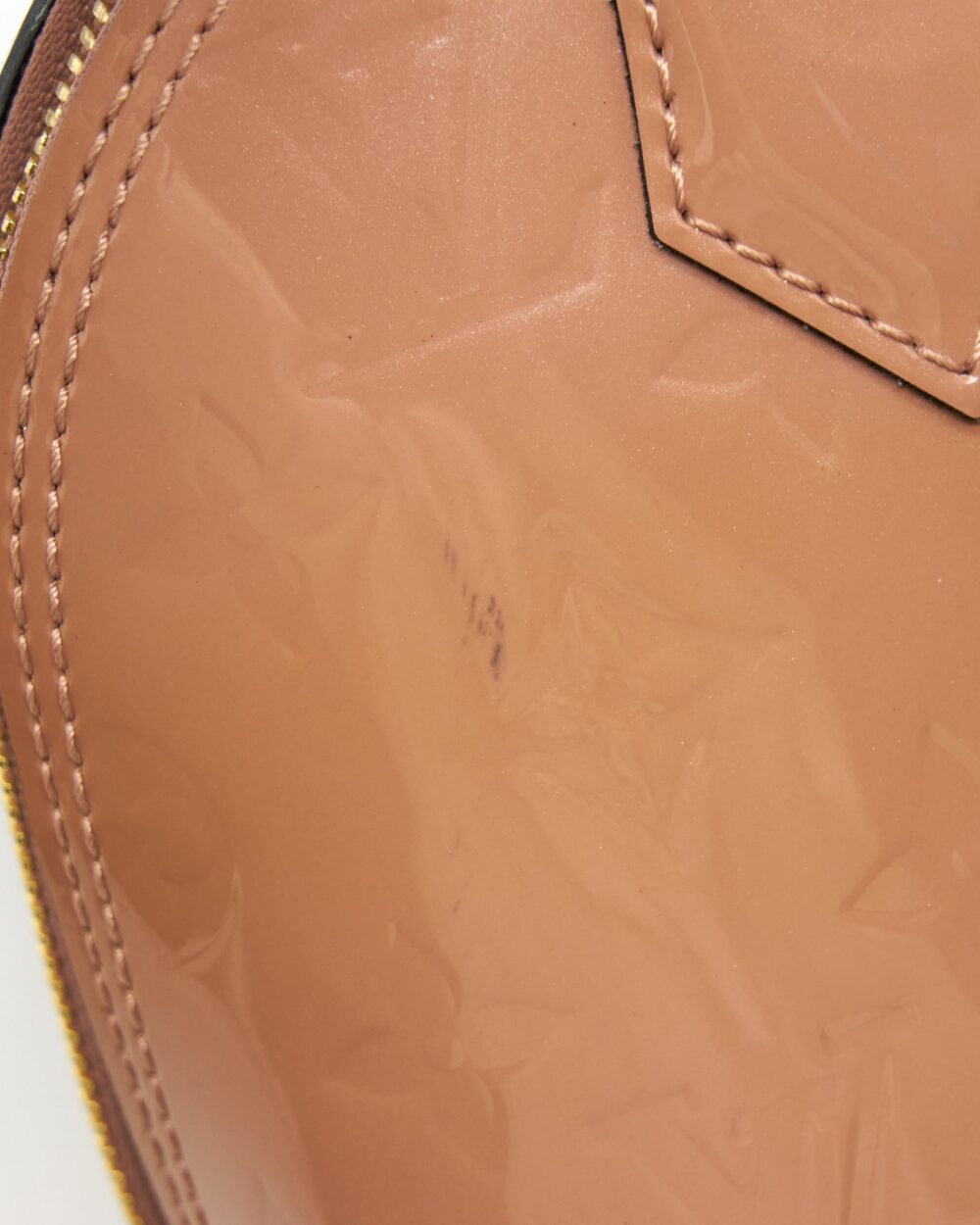 AAA Replica Louis Vuitton LV ALMA BB PATENT PINK GHW
