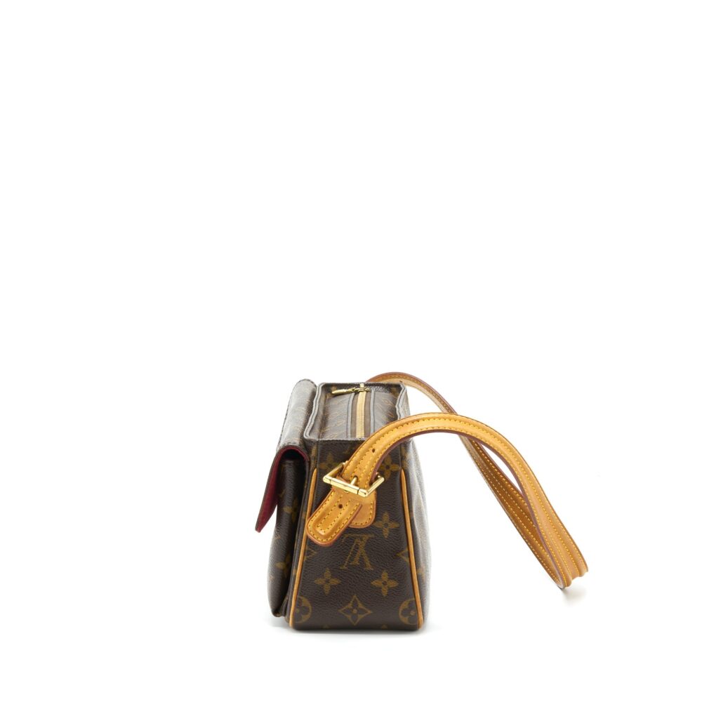 AAA Replica Louis Vuitton LV VINTAGE MONOGRAM SHOULDER BAG GHW