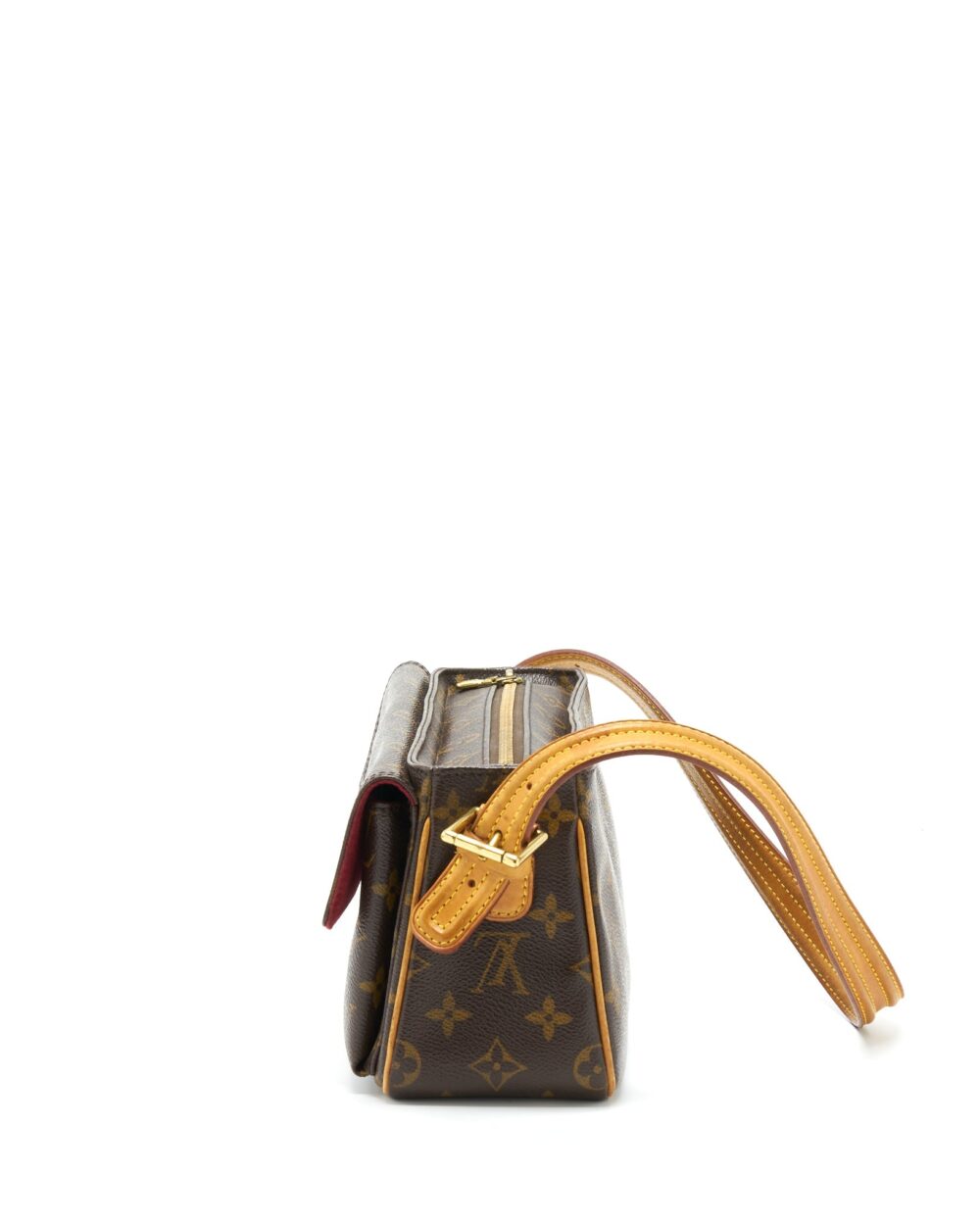 AAA Replica Louis Vuitton LV VINTAGE MONOGRAM SHOULDER BAG GHW