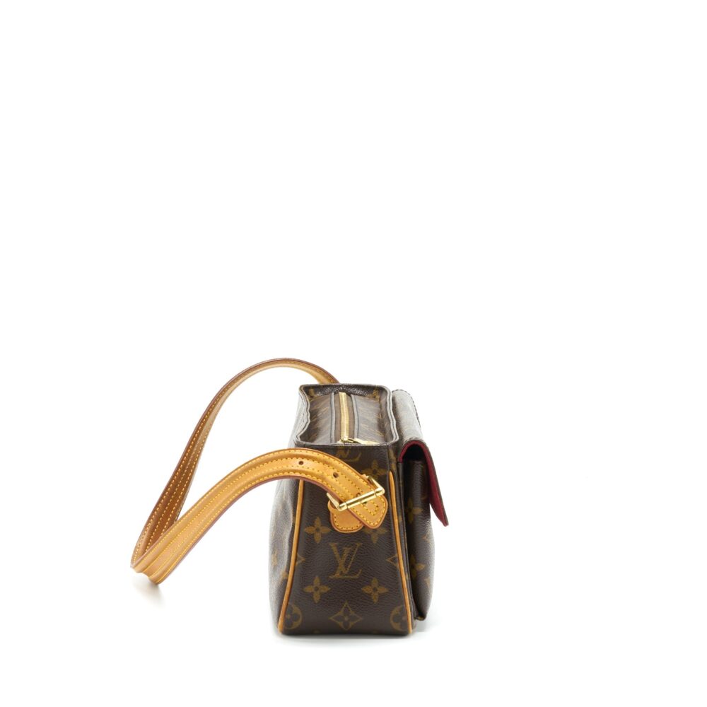 AAA Replica Louis Vuitton LV VINTAGE MONOGRAM SHOULDER BAG GHW