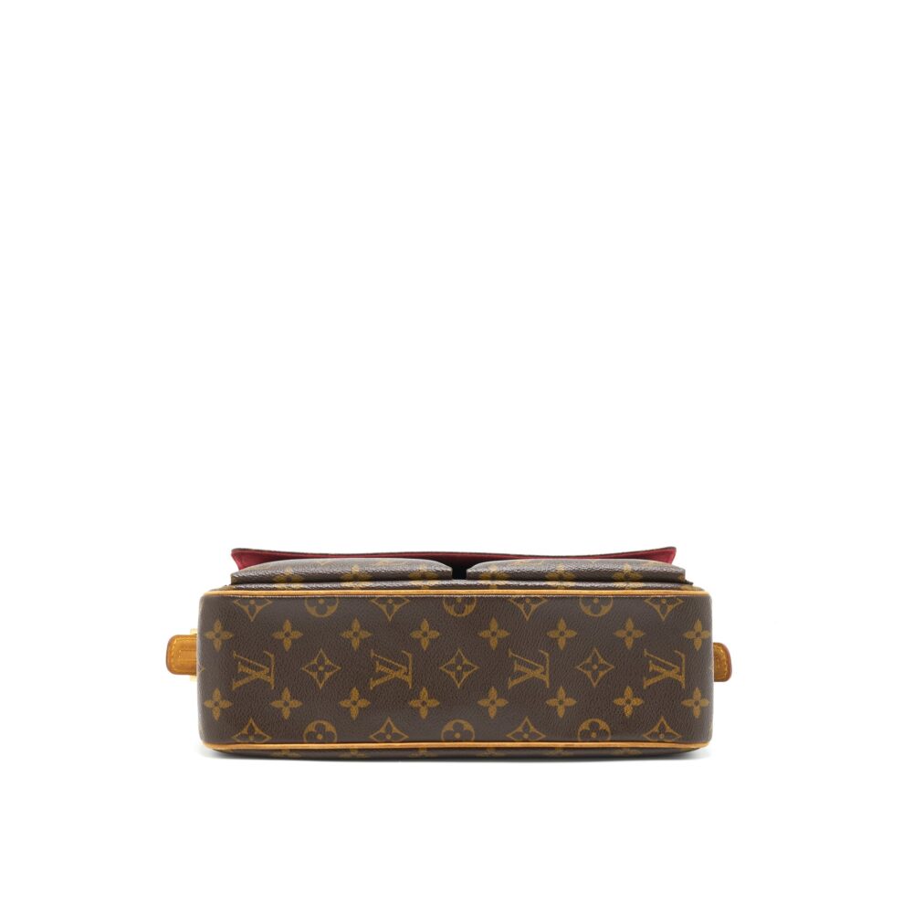 AAA Replica Louis Vuitton LV VINTAGE MONOGRAM SHOULDER BAG GHW