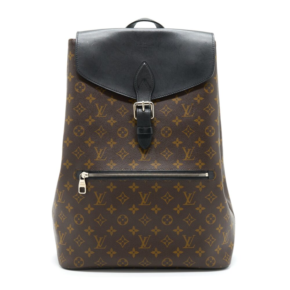 AAA Replica Louis Vuitton LV MACASSAR PALK BACKPACK MONOGRAM CANVAS GHW