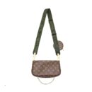 AAA Replica Louis Vuitton LV MULTI POCHETTE ACCESSORIES MONOGRAM KHAKI STRAP