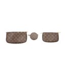 AAA Replica Louis Vuitton LV MULTI POCHETTE ACCESSORIES MONOGRAM KHAKI STRAP