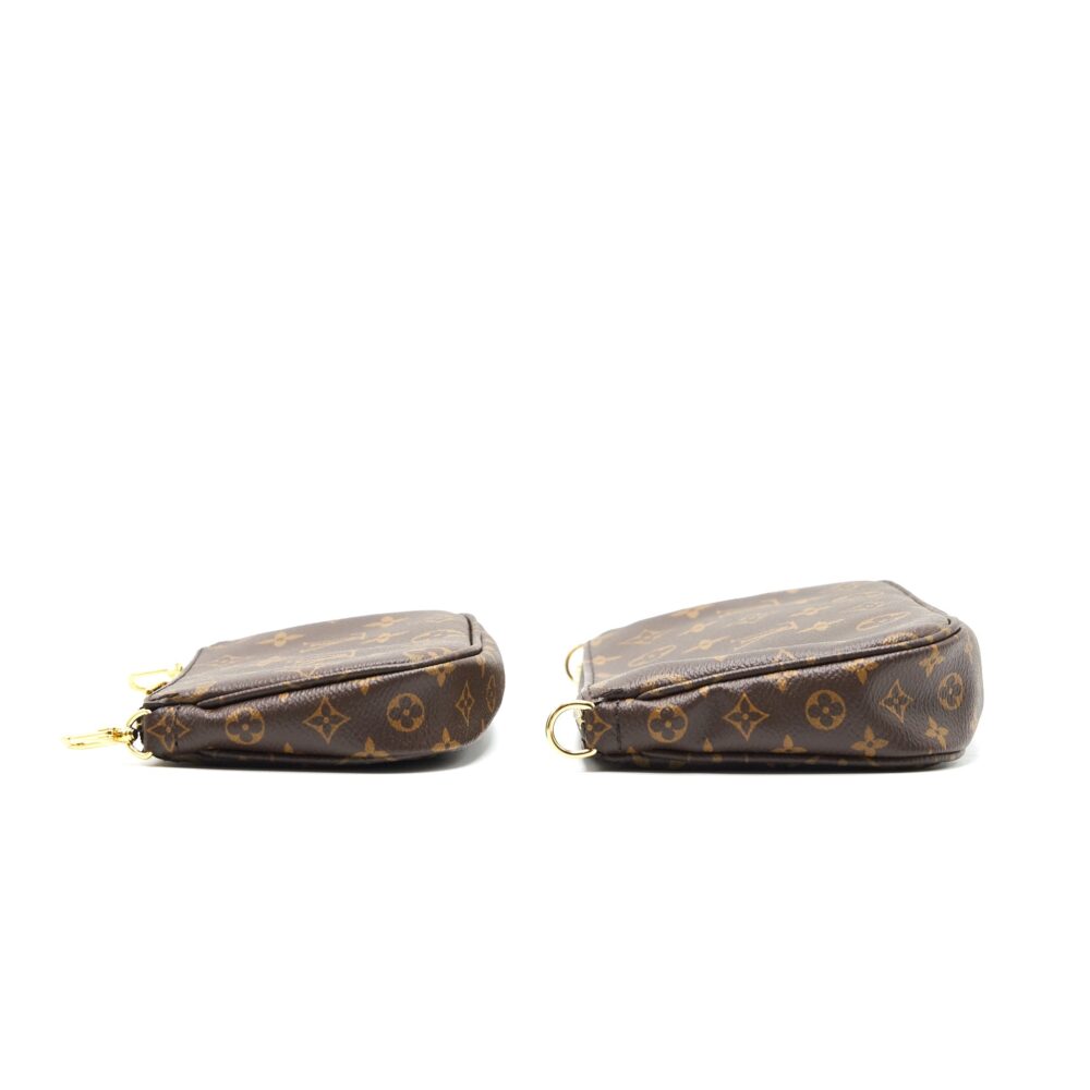 AAA Replica Louis Vuitton LV MULTI POCHETTE MONOGRAM ACCESSORIES KHAKI STRAP