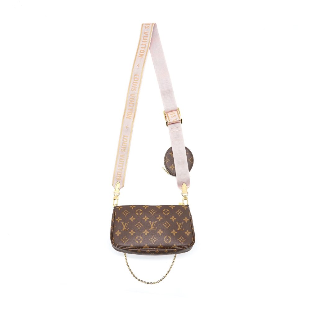 AAA Replica Louis Vuitton LV MULTI POCHETTE ROSE CLAIR