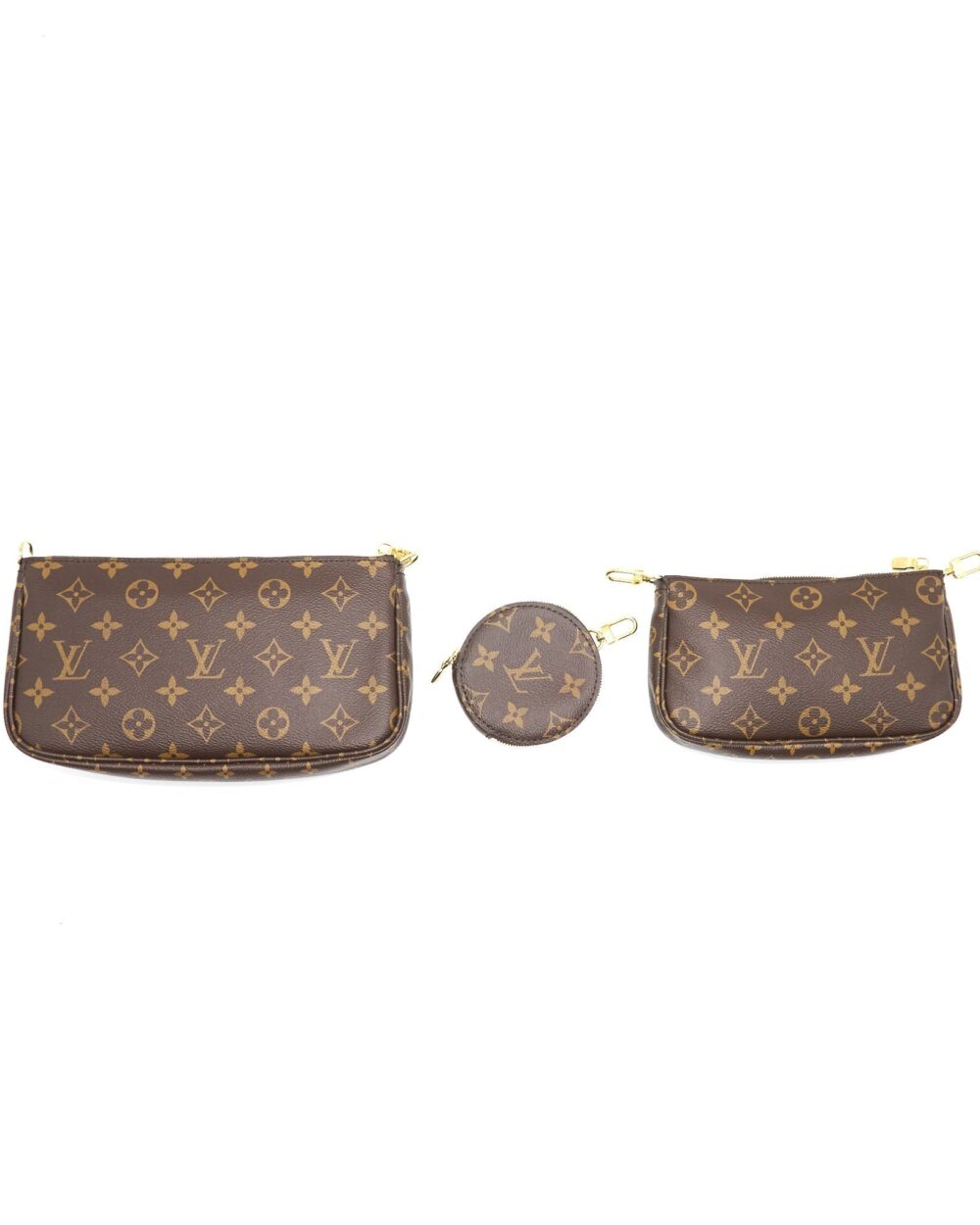 AAA Replica Louis Vuitton LV MULTI POCHETTE ACCESSORIES ROSE CLAIR YEAR 2019