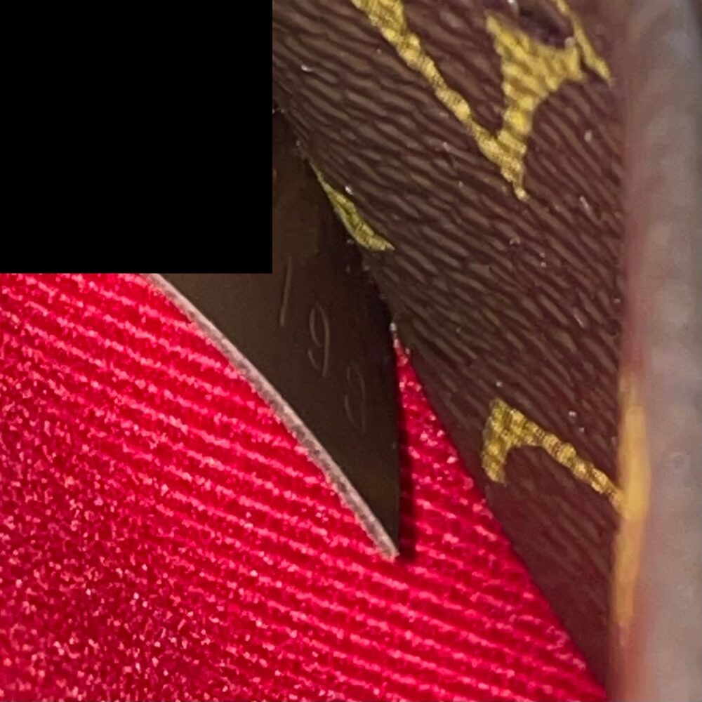 AAA Replica Louis Vuitton LV ALMA BB LIMITED EDITION VERNI MIROIR PATENT RED/MONOGRAM CANVAS GHW