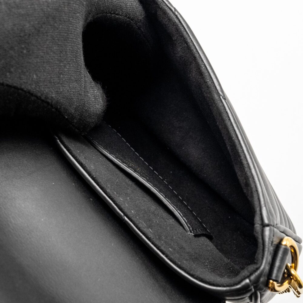 AAA Replica Louis Vuitton LV NEW WAVE MULTI POCHETTE CALFSKIN BLACK GHW
