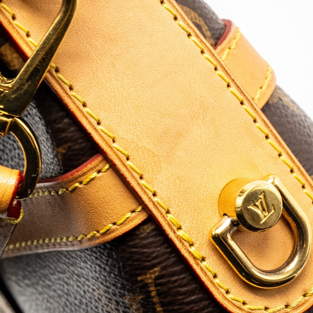 AAA Replica Louis Vuitton LV DUFFLE BAG MONOGRAM CANVAS GHW