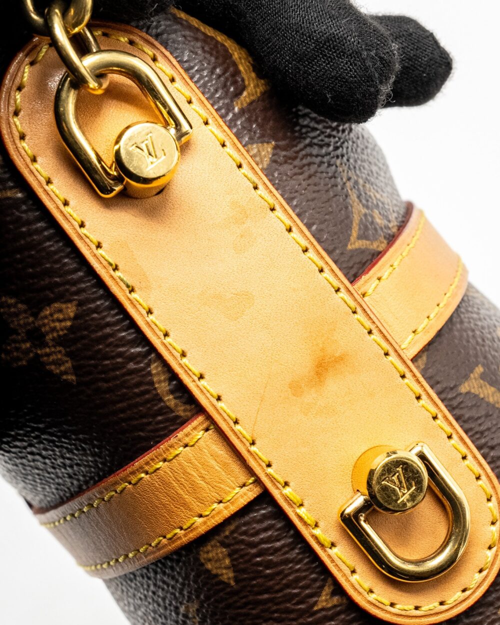 AAA Replica Louis Vuitton LV DUFFLE BAG MONOGRAM CANVAS GHW