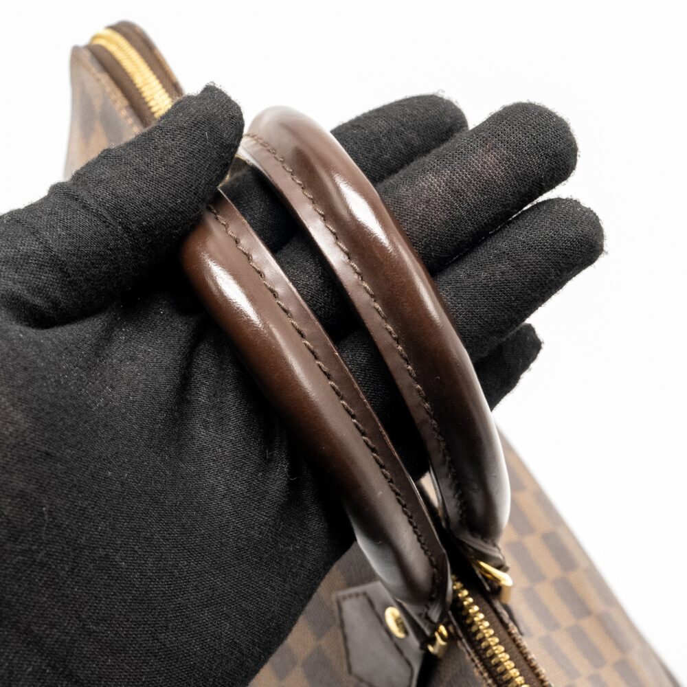AAA Replica Louis Vuitton LV ALMA PM DAMIER EBENE CANVAS GHW