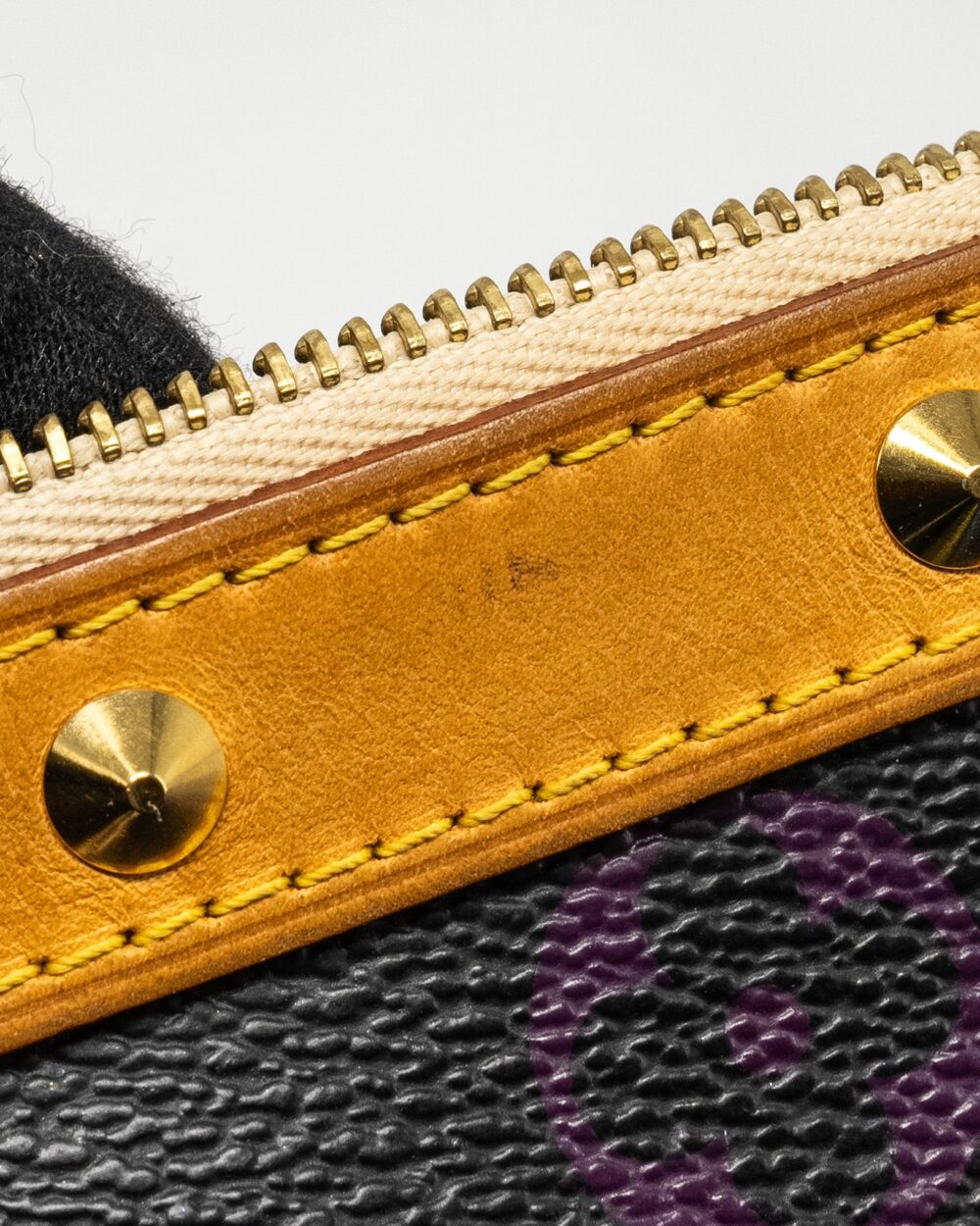 AAA Replica Louis Vuitton LV POCHETTE ACCESSORIES CANVAS BLACK MULTICOLOUR GHW