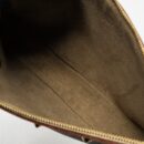 AAA Replica Louis Vuitton LV POCHETTE ACCESSORIES CANVAS BLACK MULTICOLOUR GHW