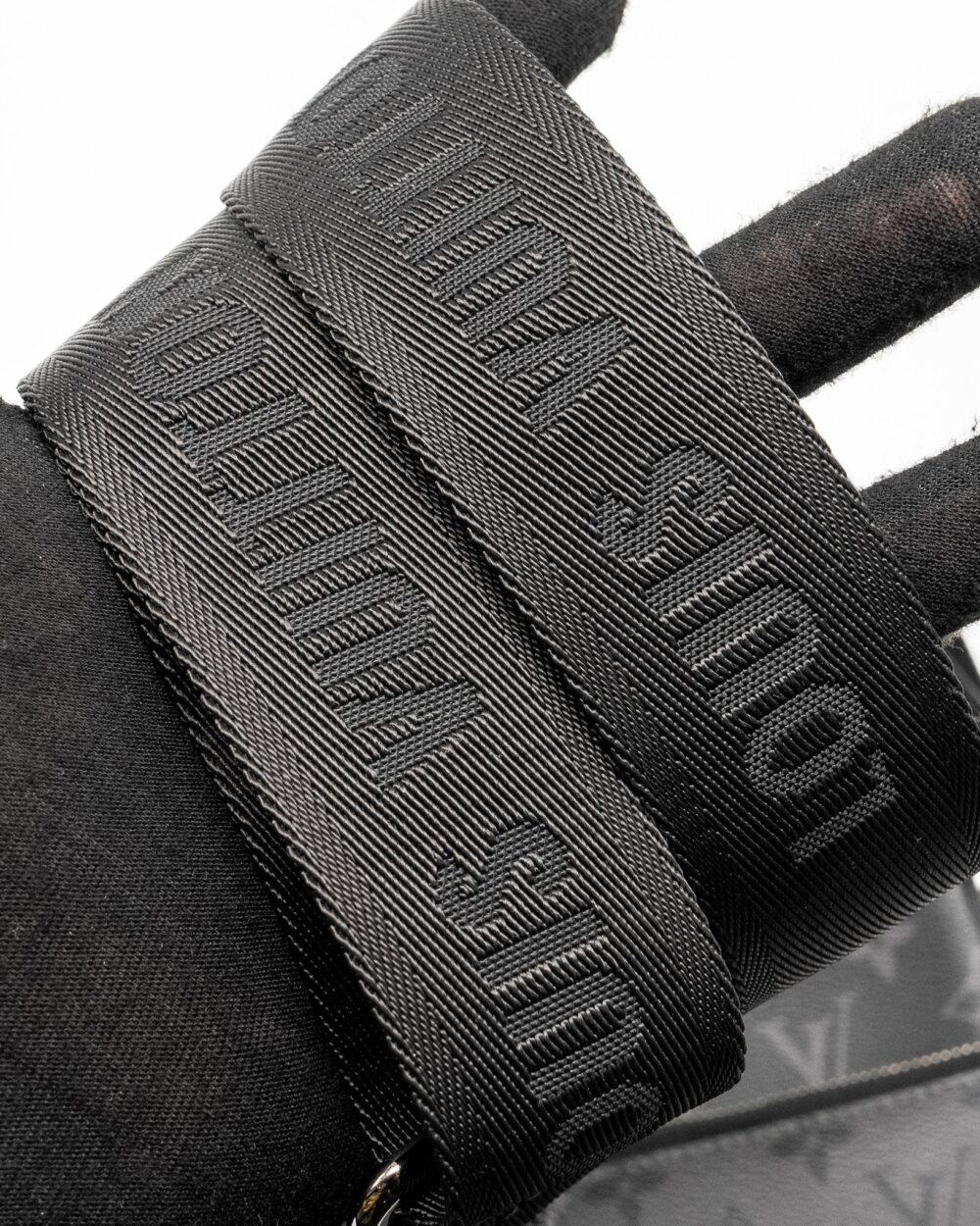 AAA Replica Louis Vuitton LV TRIO MESSANGER MONOGRAM ECLIPSE CANVAS BLACK/GREY WITH BLACK HARDWARE