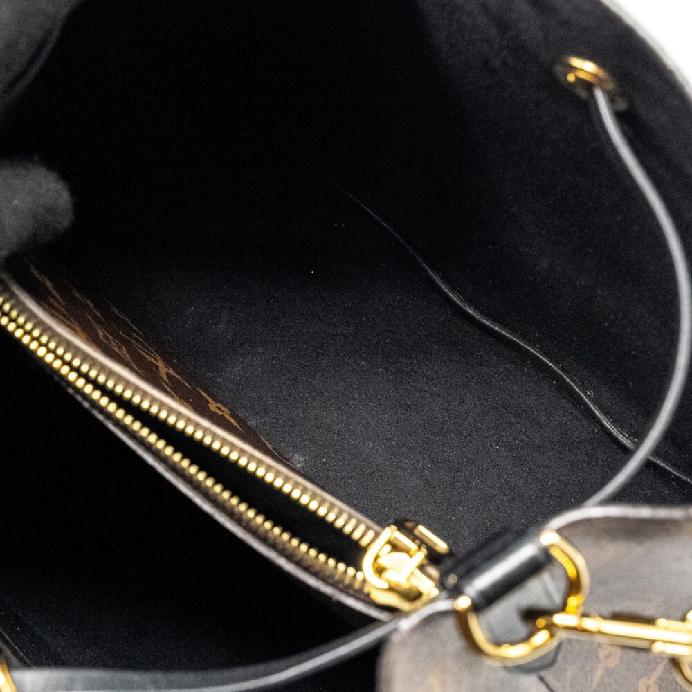 AAA Replica Louis Vuitton LV NEO NOE MONOGRAM CANVAS BLACK GHW