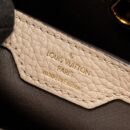 AAA Replica Louis Vuitton LV CAPUCINES PM CALFSKIN GREY GHW