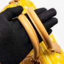 AAA Replica Louis Vuitton LV SPEEDY P9 BANDOULIÈRE 25 MONOGRAM SOFT CALFSKIN JAUNE MAT GHW