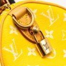 AAA Replica Louis Vuitton LV SPEEDY P9 BANDOULIÈRE 25 MONOGRAM SOFT CALFSKIN JAUNE MAT GHW