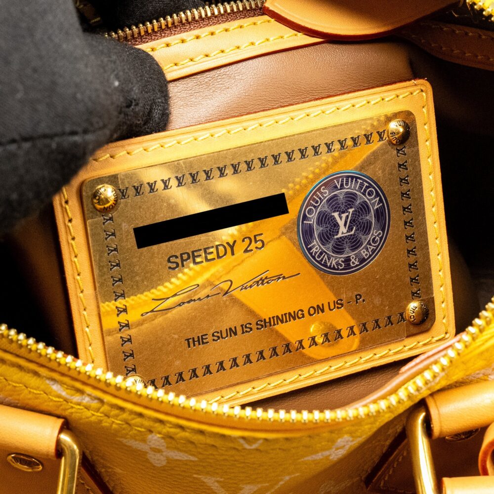 AAA Replica Louis Vuitton LV SPEEDY P9 BANDOULIÈRE 25 MONOGRAM SOFT CALFSKIN JAUNE MAT GHW
