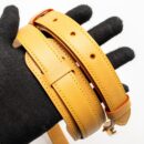 AAA Replica Louis Vuitton LV SPEEDY P9 BANDOULIÈRE 25 MONOGRAM SOFT CALFSKIN JAUNE MAT GHW