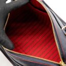 AAA Replica Louis Vuitton LV SPEEDY 25 BANDOULIERE MONOGRAM EMPREINTE NAVY/RED GHW