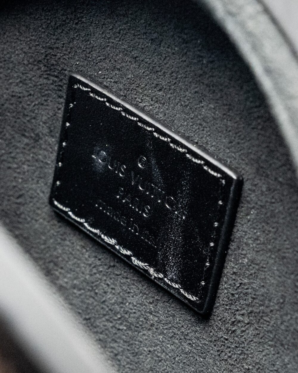 AAA Replica Louis Vuitton LV BOURSICOT CHAIN BAG REVERSE MONOGRAM CANVAS/LEATHER BLACK HARDWARE 