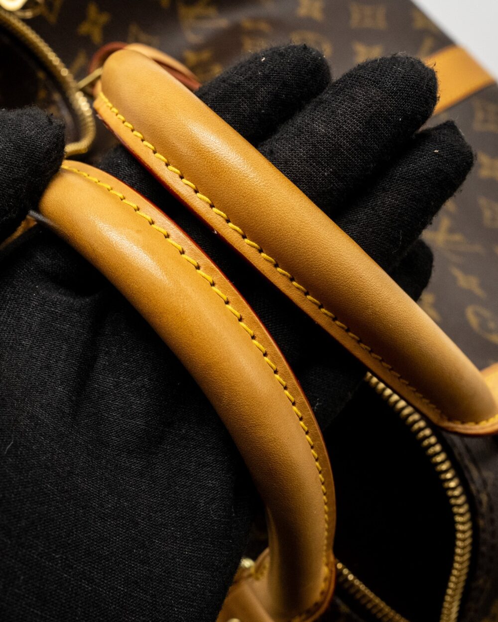 AAA Replica Louis Vuitton LV KEEPALL 55 MONOGRAM CANVAS GHW