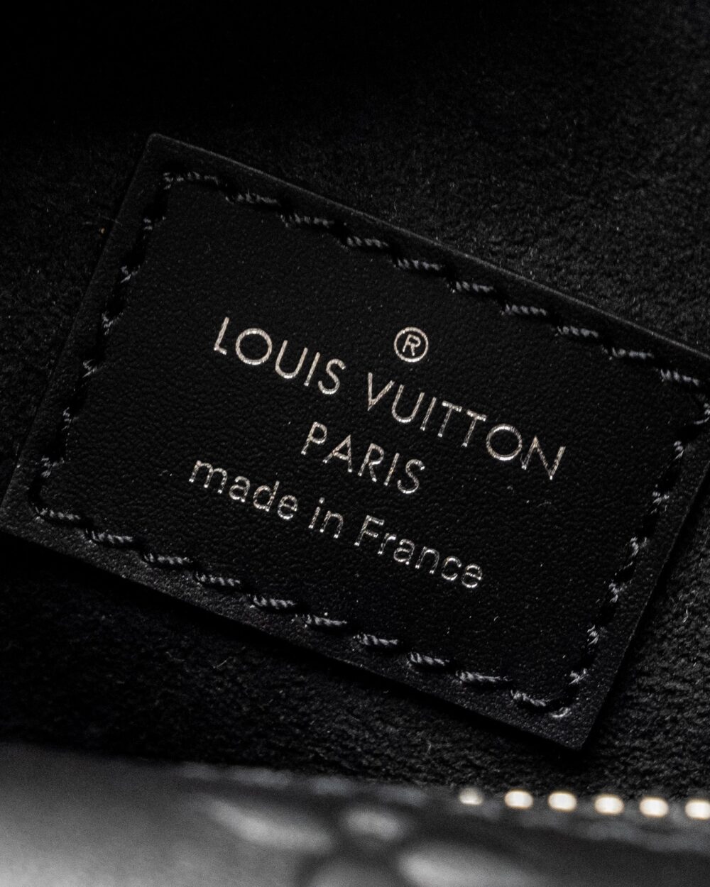 AAA Replica Louis Vuitton LV SIDE TRUNK MONOGRAM DEBOSSED CALFSKIN BLACK SHW