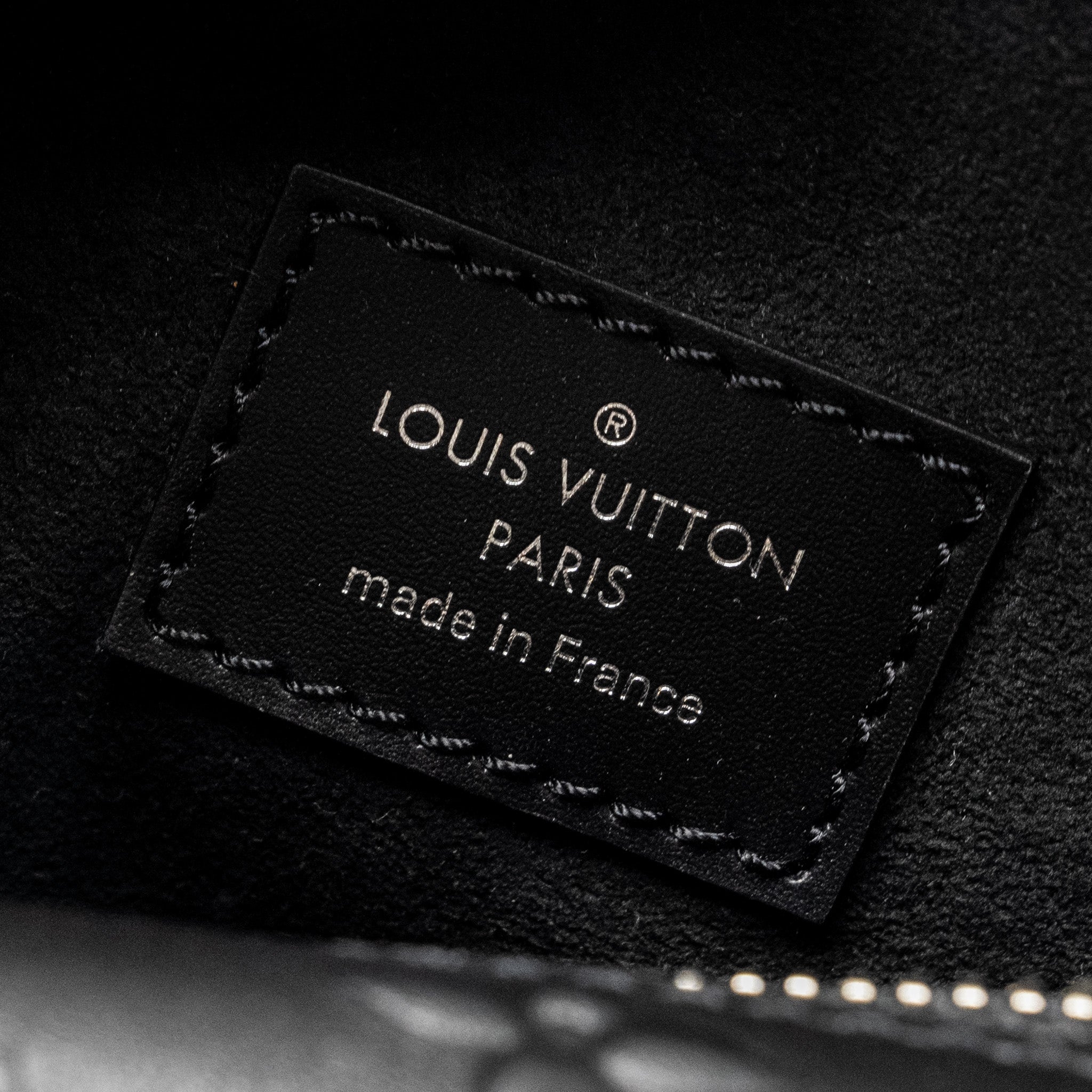 AAA Replica Louis Vuitton LV SIDE TRUNK MONOGRAM DEBOSSED CALFSKIN BLACK SHW