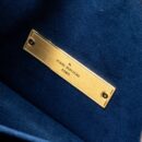 AAA Replica Louis Vuitton LV MINI DAUPHINE DENIM BLUE GHW