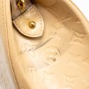 AAA Replica Louis Vuitton LV VERNIS BREA MM PATENT MONOGRAM BEIGE GHW