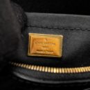 AAA Replica Louis Vuitton LV VERNIS SANTA MONICA CLUTCH PATENT BLACK GHW