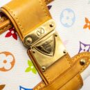 AAA Replica Louis Vuitton LV VINTAGE SHIRLEY CLUTCH MULTICOLOUR MONOGRAM CANVAS WHITE GHW