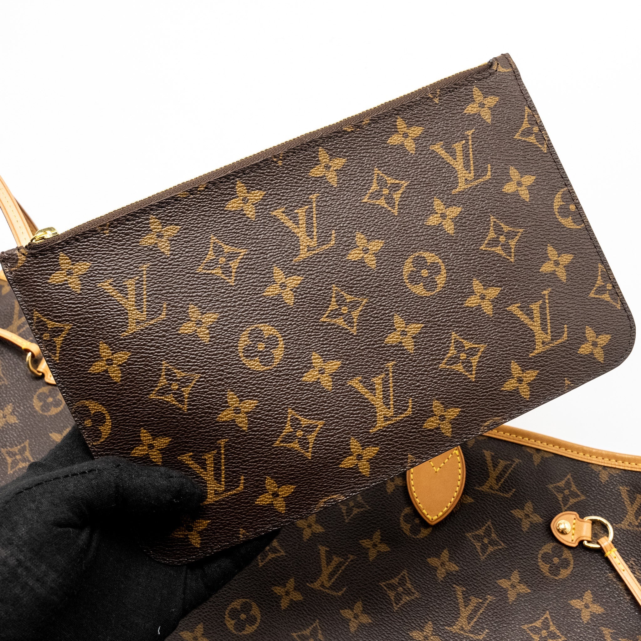 AAA Replica Louis Vuitton LV NEVERFULL MM MONOGRAM CANVAS GHW
