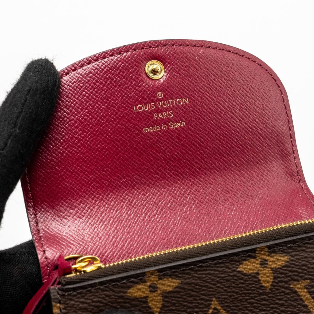 AAA Replica Louis Vuitton LV ROSALIE COIN PURSE MONOGRAM CANVAS GHW