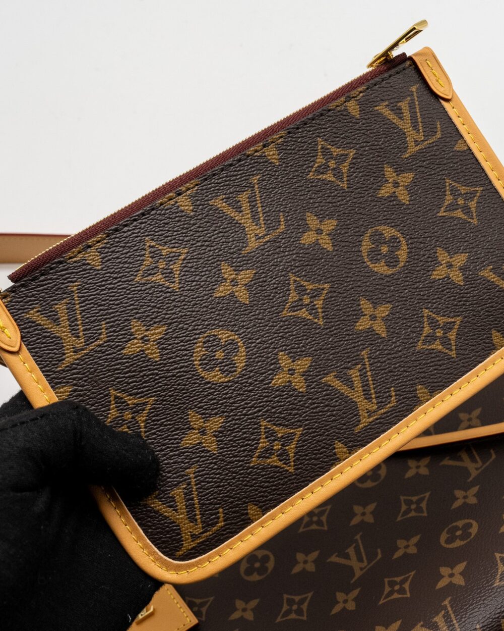 AAA Replica Louis Vuitton LV CARRYALL PM MONOGRAM CANVAS GHW 