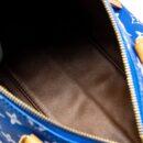 AAA Replica Louis Vuitton LV SPEEDY P9 BANDOULIERE 25 MONOGRAM SOFT CALFSKIN BLEU GHW