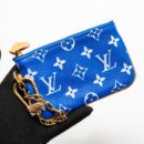 AAA Replica Louis Vuitton LV SPEEDY P9 BANDOULIERE 25 MONOGRAM SOFT CALFSKIN BLEU GHW