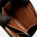 AAA Replica Louis Vuitton LV ZIPPER COIN PURSE MONOGRAM CANVAS BROWN GHW