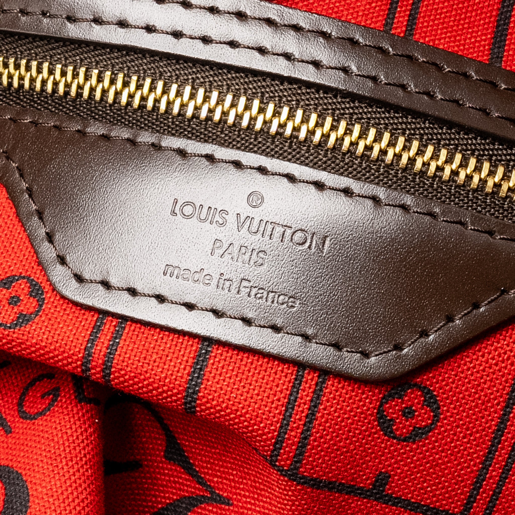 AAA Replica Louis Vuitton LV NEVERFULL MM DAMIER EBENE CANVAS GHW