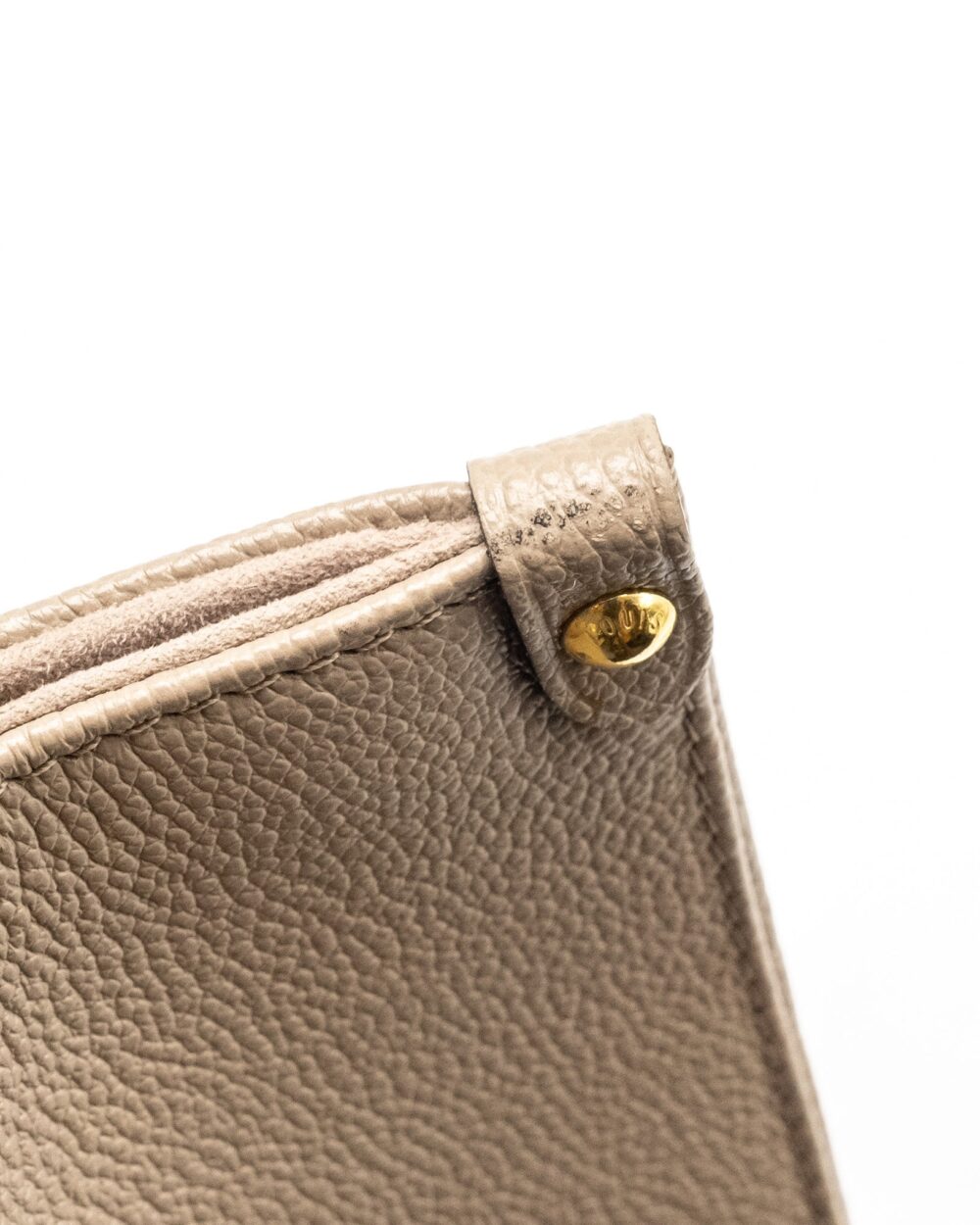 AAA Replica Louis Vuitton LV ONTHEGO PM BICOLOUR MONOGRAM EMPREINTE LEATHER TOURTERELLE/CREME GHW
